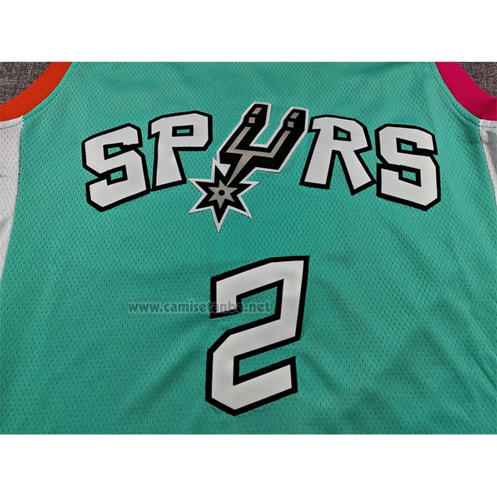Camiseta San Antonio Spurs Dylan Harper NO 2 Ciudad 2022-23 Verde